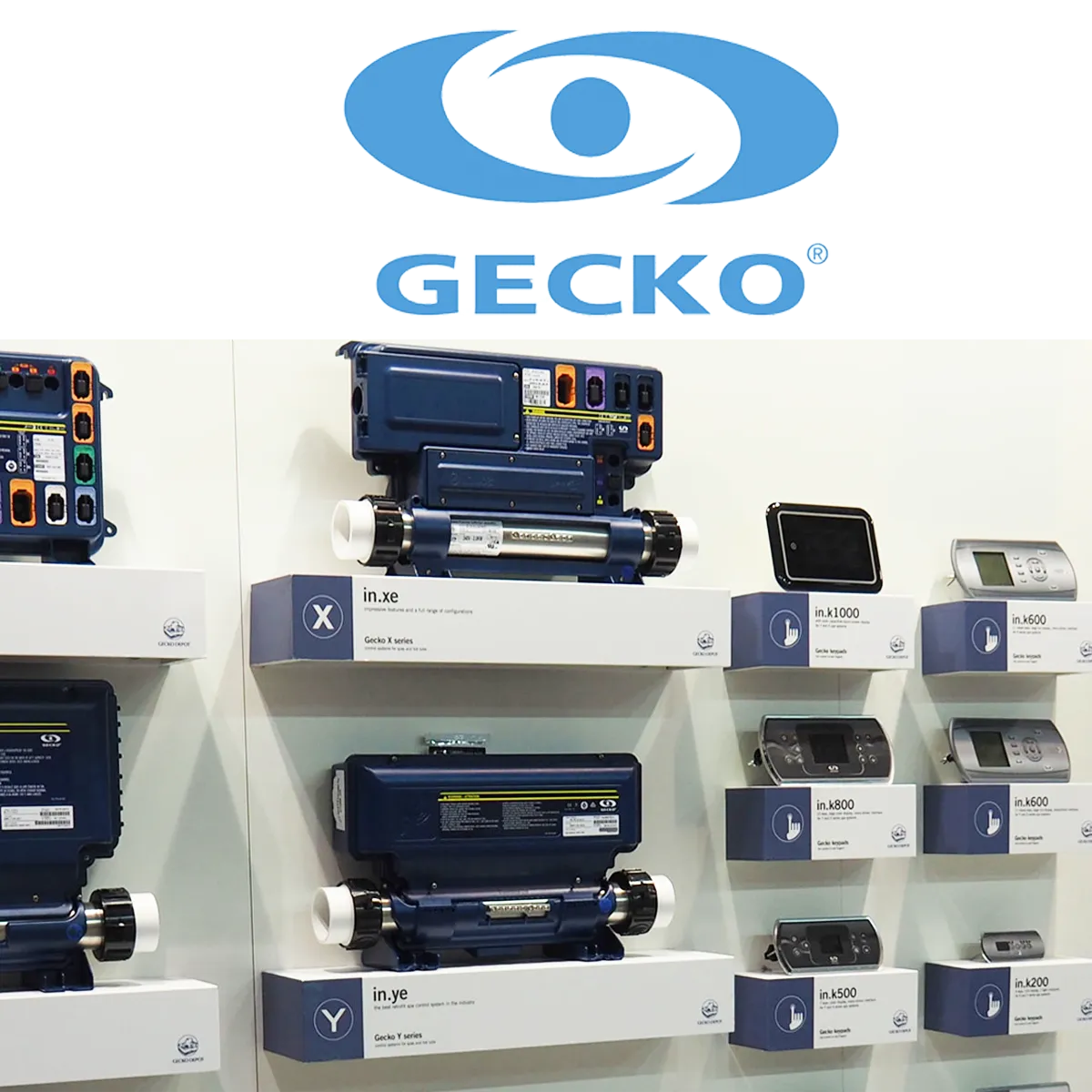 Gecko Kanada: Steuerungen und Bedienpanels