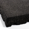 Gummi Bodenplatten: schwarz
