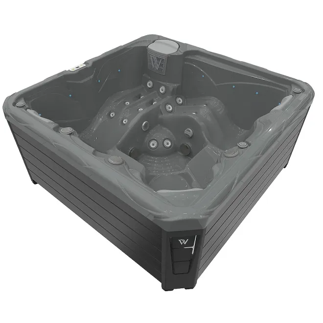 Wellis Budapest Citylife 230V Whirlpool, WELLIS Wannenfarbe / Aussenverkleidung: THUNDER GREY / GRAU