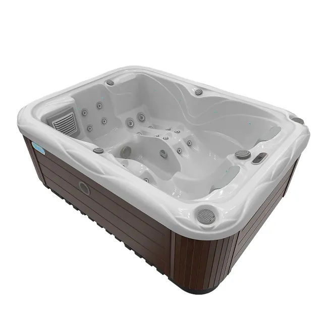 Wellis Firzene Citylife 230V Whirlpool, WELLIS Wannenfarbe / Aussenverkleidung: ICE WHITE / GRAU