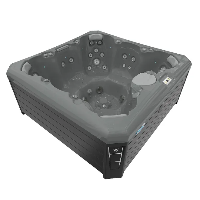 Wellis Lima Citylife Whirlpool, WELLIS Wannenfarbe / Aussenverkleidung: THUNDER GREY / GRAU