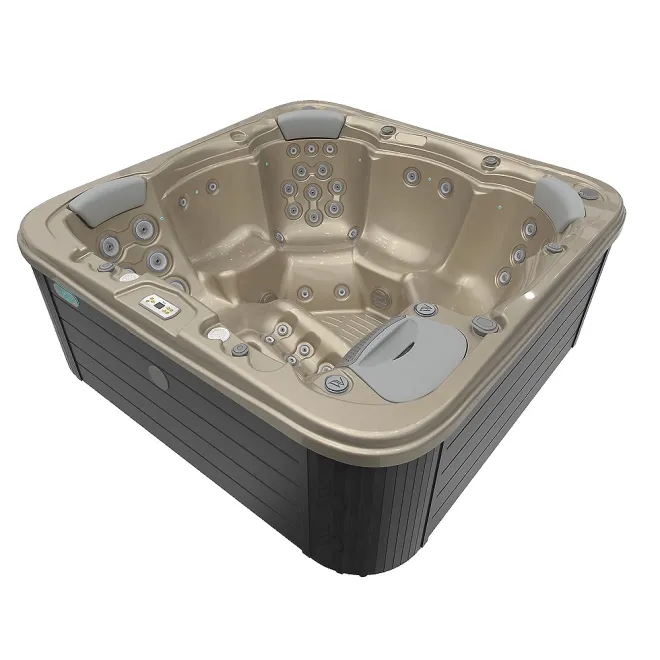 Wellis Lugano Citylife Whirlpool, WELLIS Wannenfarbe / Aussenverkleidung: CHAMPAGNE / GRAU