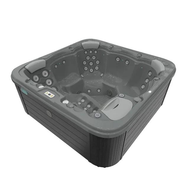 Wellis Lugano Citylife Whirlpool, WELLIS Wannenfarbe / Aussenverkleidung: THUNDER GREY / GRAU