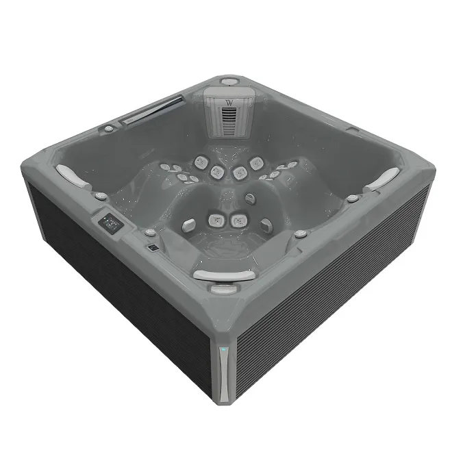 Wellis Makalu Peak Life Deluxe Whirlpool, WELLIS Wannenfarbe / Aussenverkleidung: THUNDER GREY / GRAU