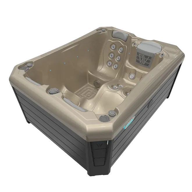 Wellis Manhattan Citylife Whirlpool, WELLIS Wannenfarbe / Aussenverkleidung: CHAMPAGNE / GRAU