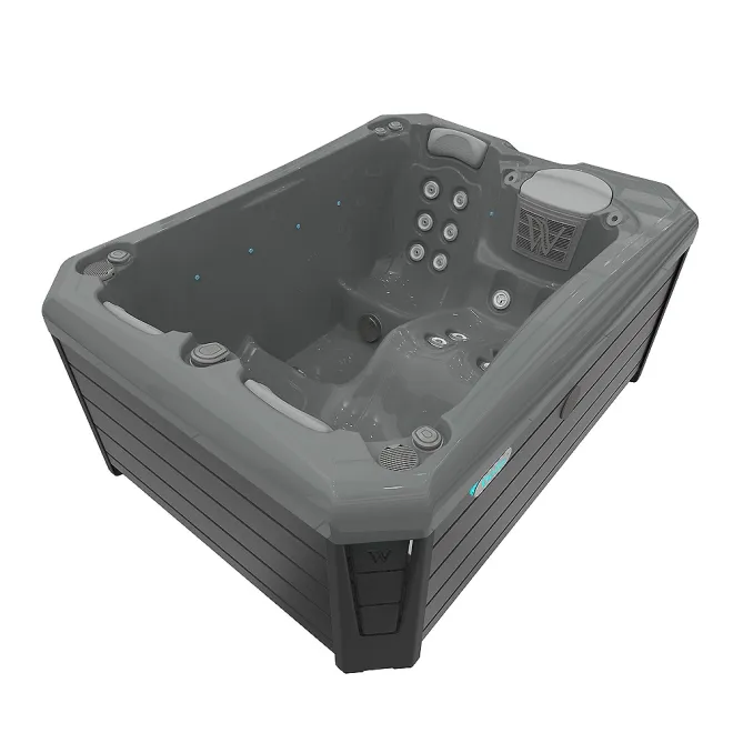 Wellis Manhattan Citylife Whirlpool, WELLIS Wannenfarbe / Aussenverkleidung: THUNDER GREY / GRAU