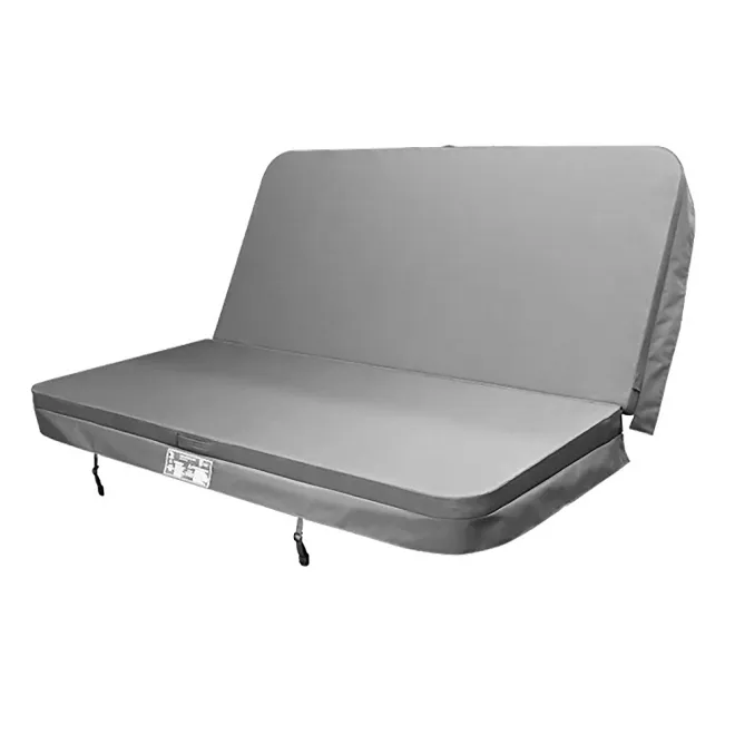 THERMOCOVER 193cmx193cm - Radius 23cm, Thermocover: WEATHER-SHIELD LIGHT-GRAU