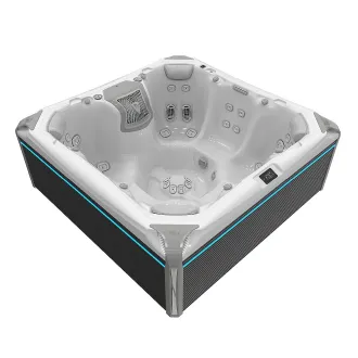 Wellis Elbrus Peak Life Deluxe Whirlpool, WELLIS Wannenfarbe / Aussenverkleidung: ICE WHITE / GRAU