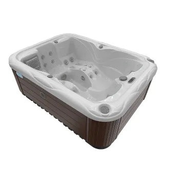Wellis Firzene Citylife 230V Whirlpool, WELLIS Wannenfarbe / Aussenverkleidung: ICE WHITE / GRAU
