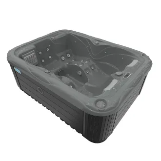 Wellis Firzene Citylife 230V Whirlpool, WELLIS Wannenfarbe / Aussenverkleidung: THUNDER GREY / GRAU