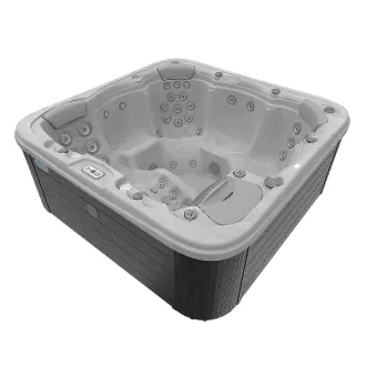 Wellis Lugano Citylife Whirlpool, WELLIS Wannenfarbe / Aussenverkleidung: STERLING SILVER / GRAU