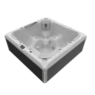 Wellis Makalu Peak Life Deluxe Whirlpool, WELLIS Wannenfarbe / Aussenverkleidung: STERLING SILVER / GRAU