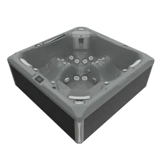 Wellis Makalu Peak Life Deluxe Whirlpool, WELLIS Wannenfarbe / Aussenverkleidung: THUNDER GREY / GRAU