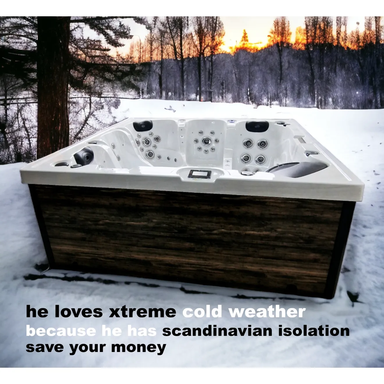 er hasst stromkosten - darum scandinavian isolation