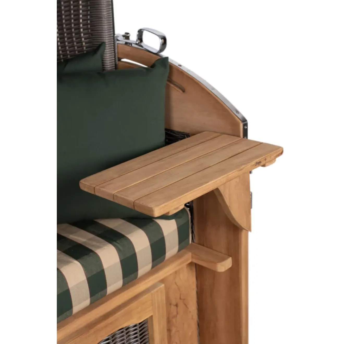 Strandkorb Sylt Teak 2.5 XXL - Premiumqualität