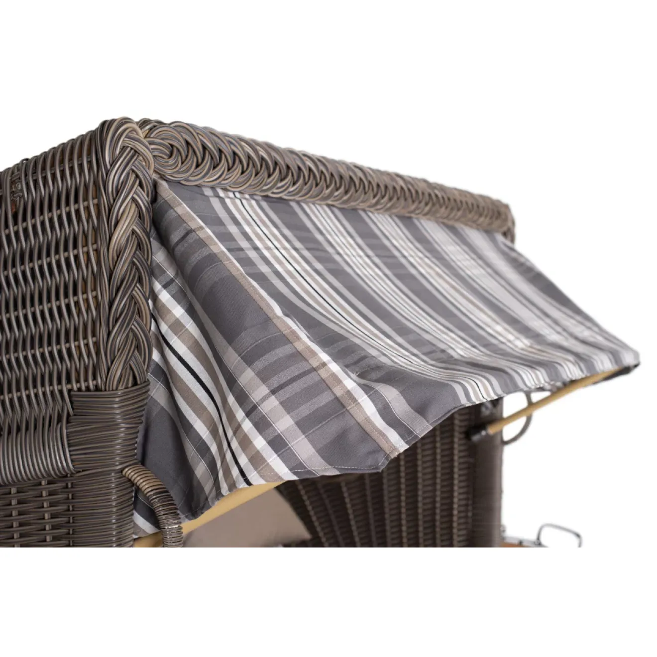 Strandkorb Sylt Teak 2.5 XXL - Premiumqualität