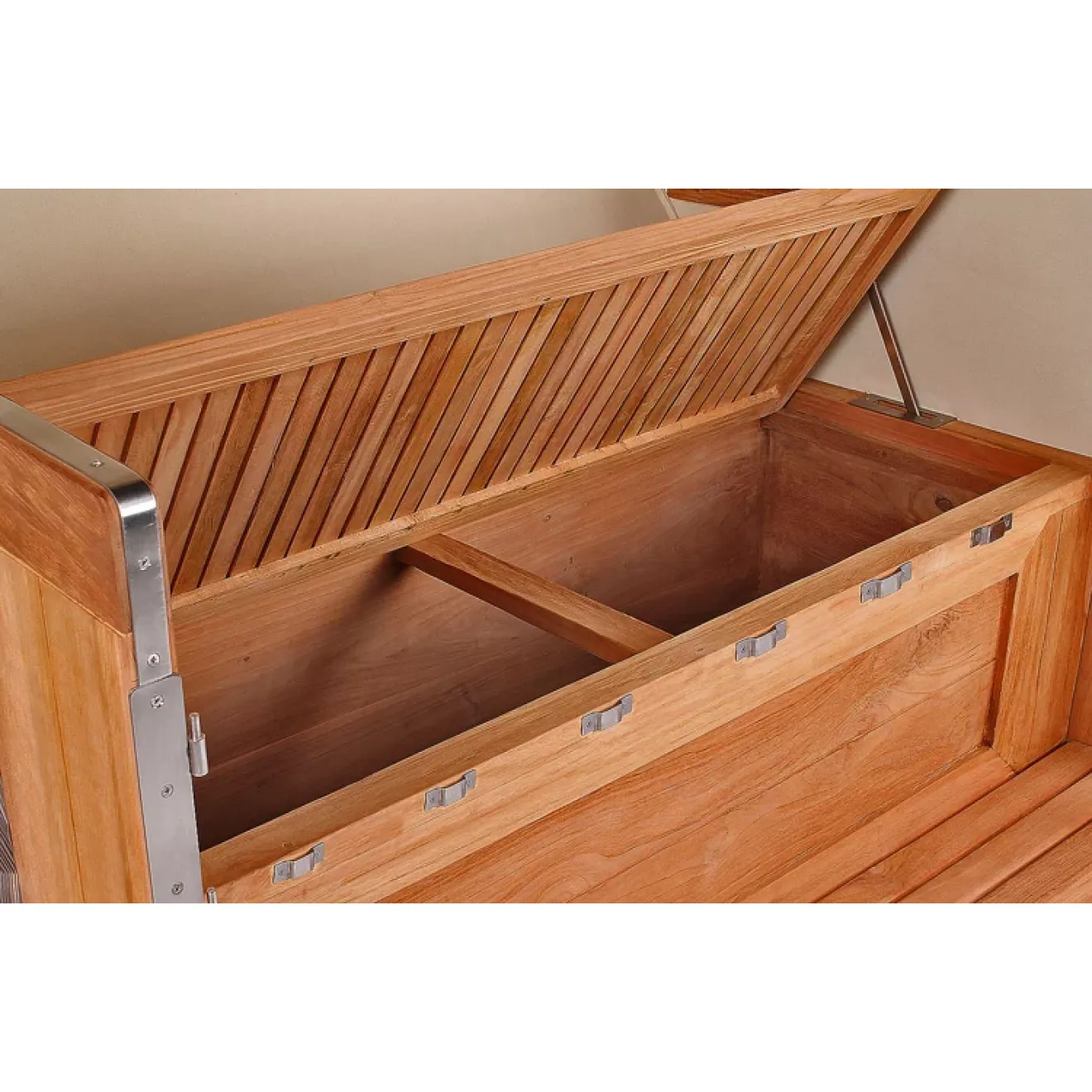 Strandkorb Teak 3er XXL - Premiumqualität