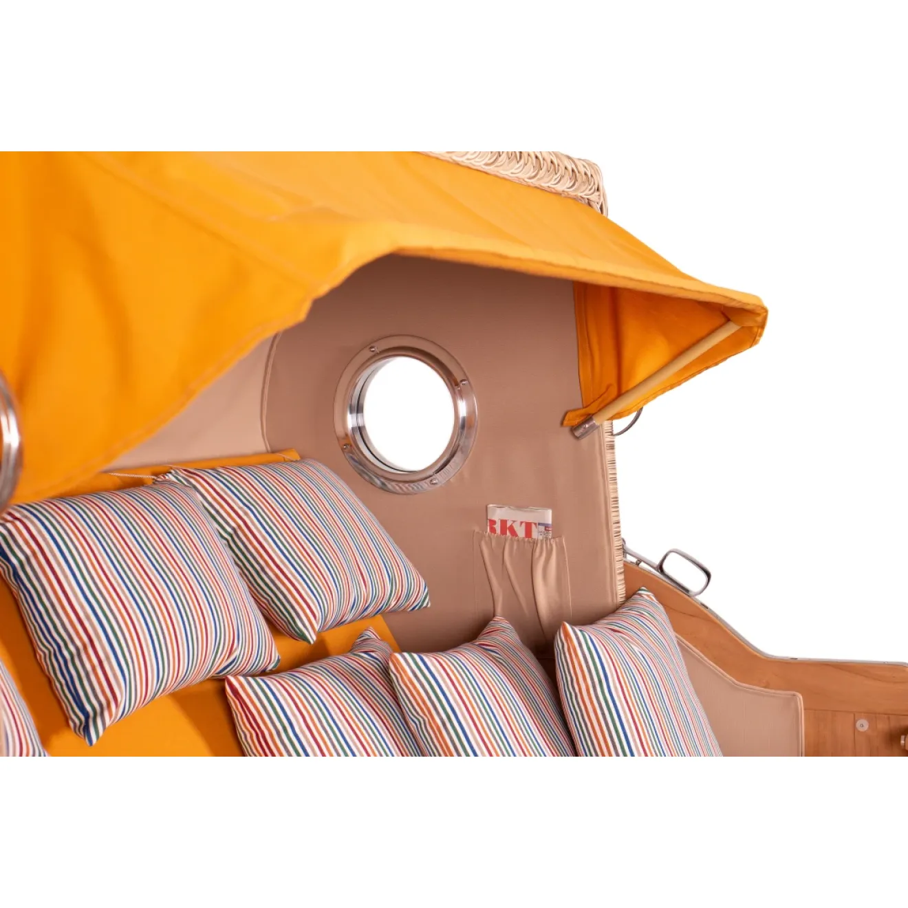 Strandkorb Teak 3er XXL - Premiumqualität