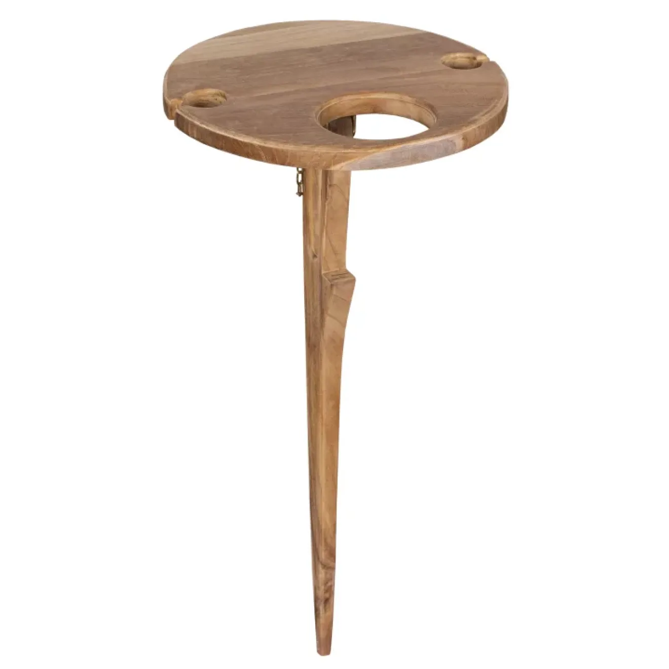 Teak Getränkehalter