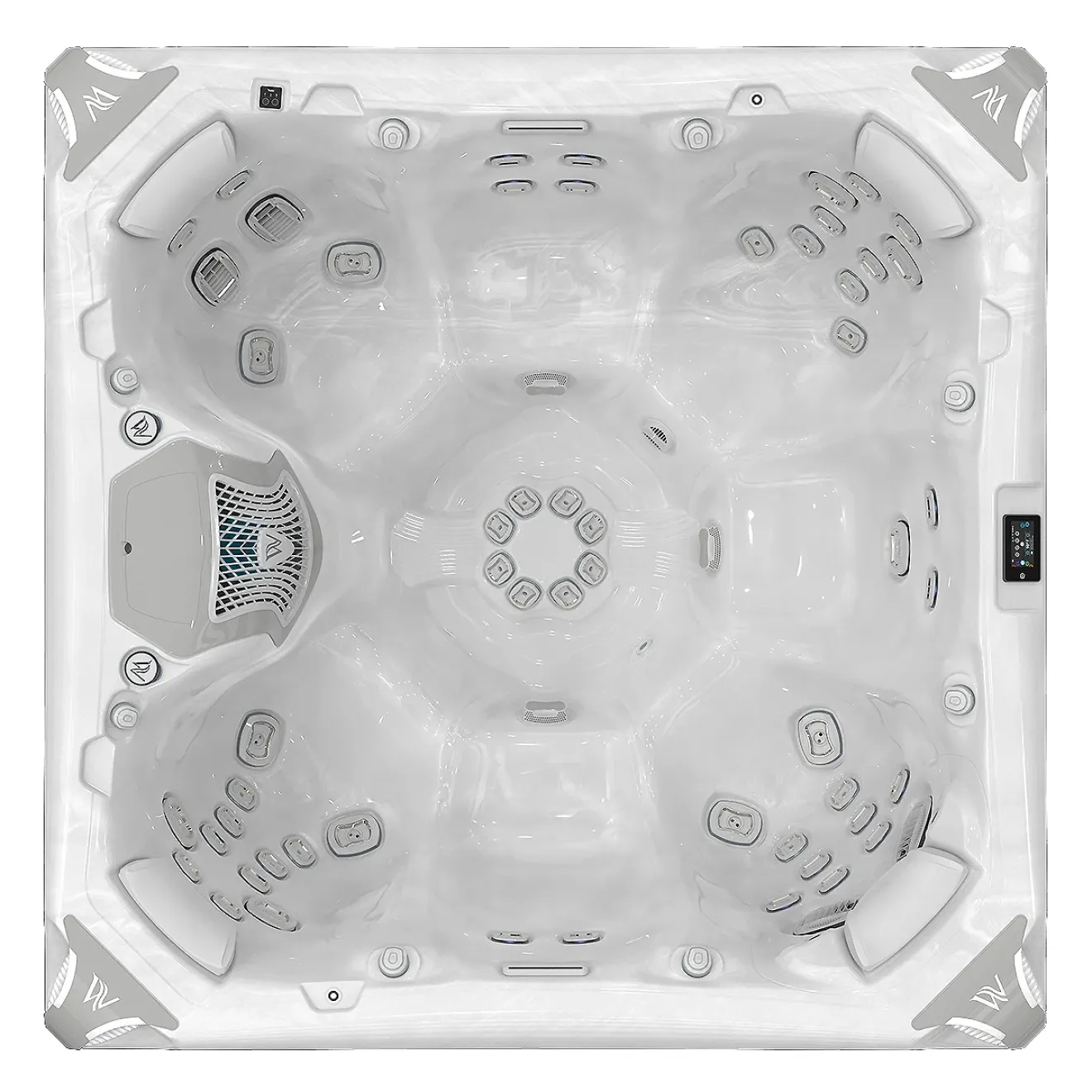Wellis Whirlpool ELBRUS Deluxe Life aus der Life Line Serie - 7 Sitze für perfekte Aussicht