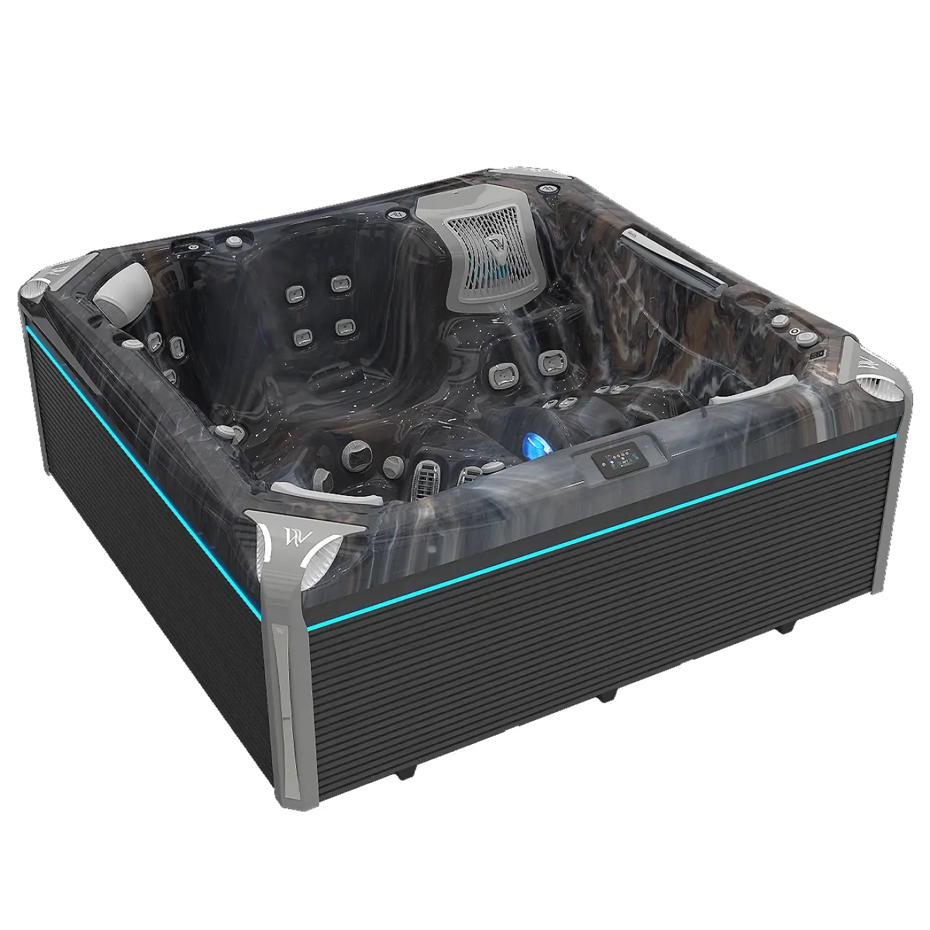 Wellis Whirlpool Kilimanjaro Deluxe Life aus der Life Line Serie - 5 Sitze 2 Liegen