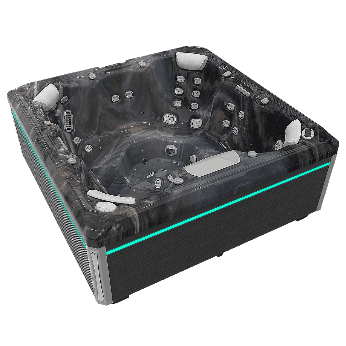 Wellis Whirlpool MANDALA DELUXE Life aus der Life Line Serie - sparsam im Verbrauch - Gross bei der Entspannung