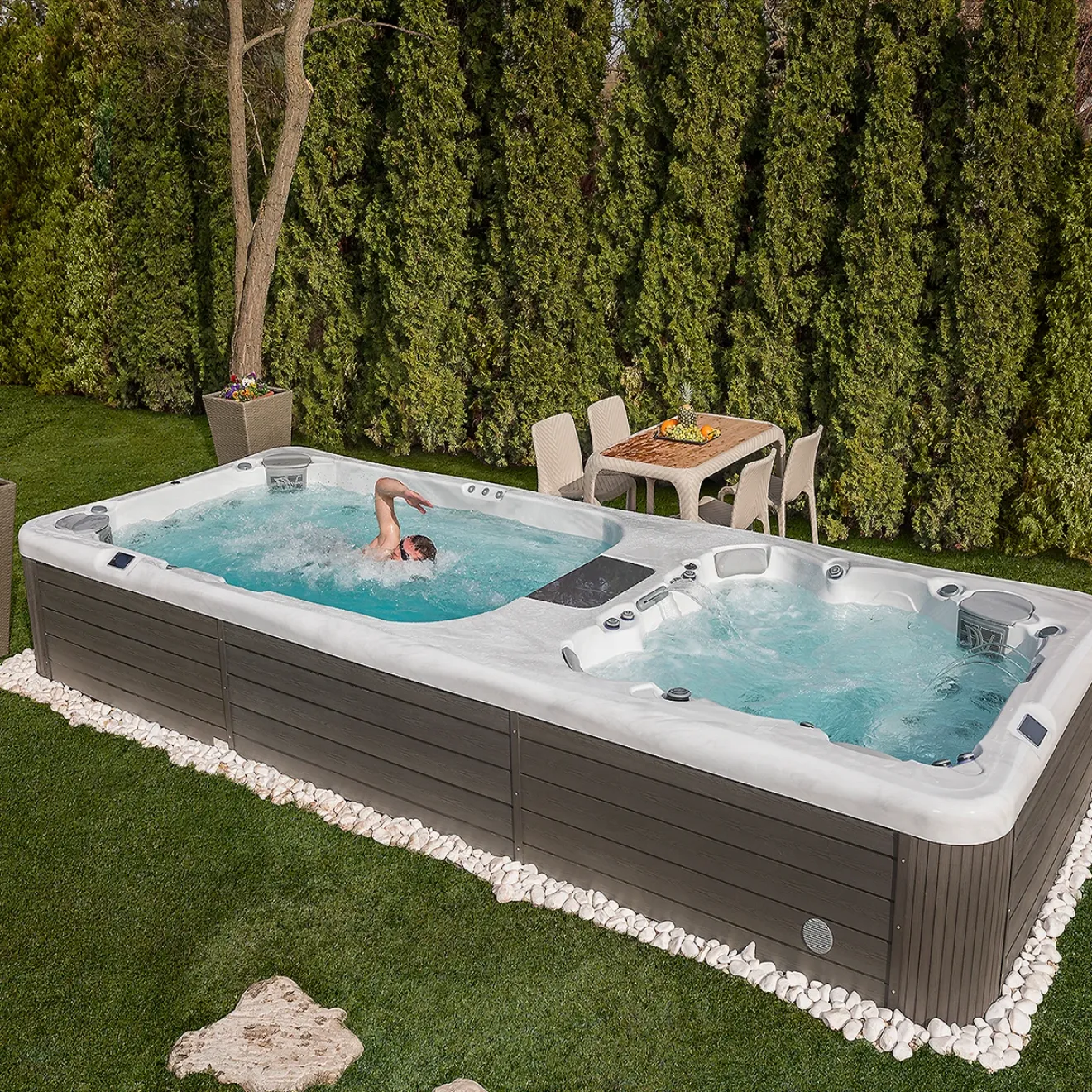 Wellis Swim-Spa Rio Grande W-FLOW (Swimspa - Schwimm-Spa))