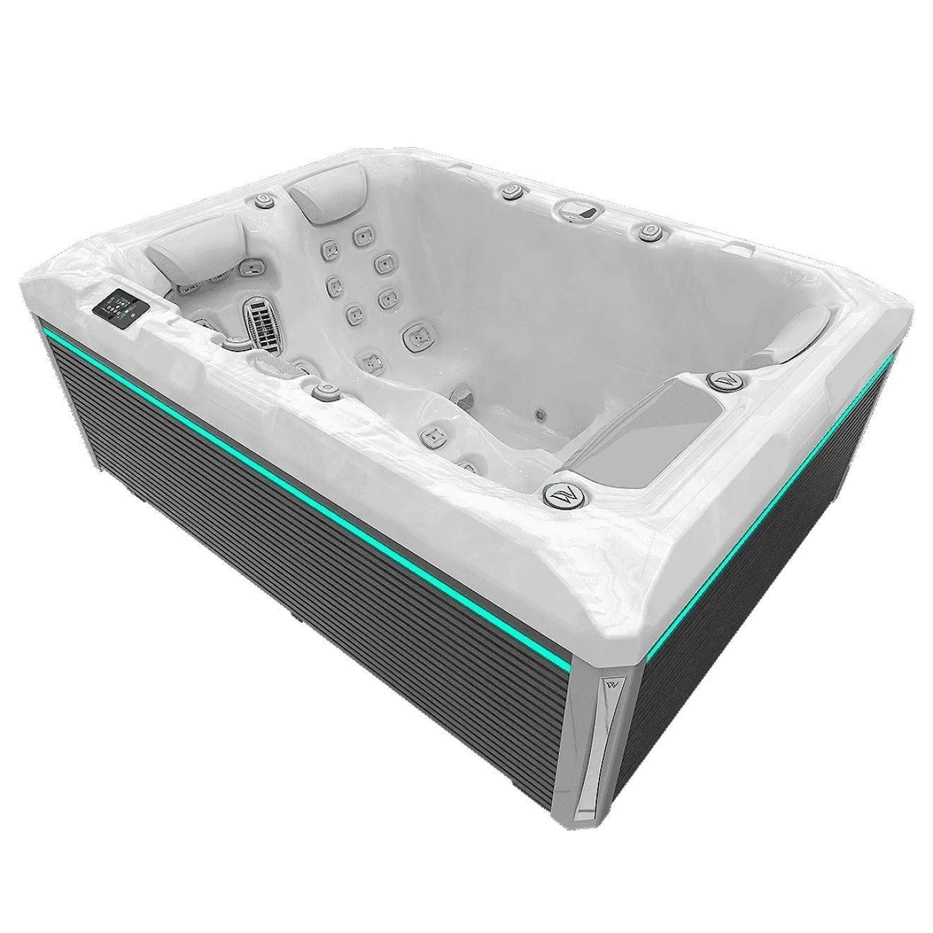 Wellis Whirlpool TEIDE ICE WHITE Premium Life aus der Life Line Serie - der Familienwhirlpool von Wellis