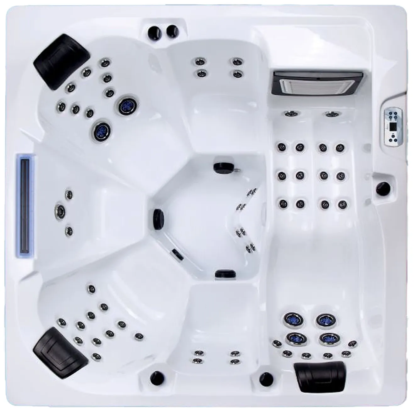 Wellis Whirlpool Waterworld Deluxe Wibespa WibeLine