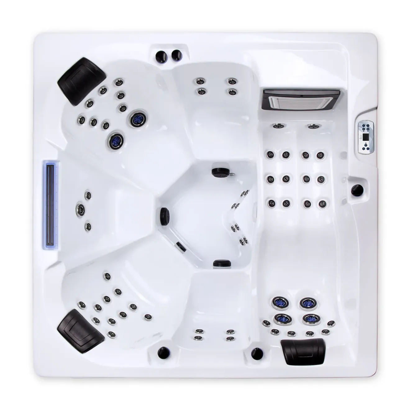 Wellis Whirlpool Waterworld Deluxe Wibespa WibeLine