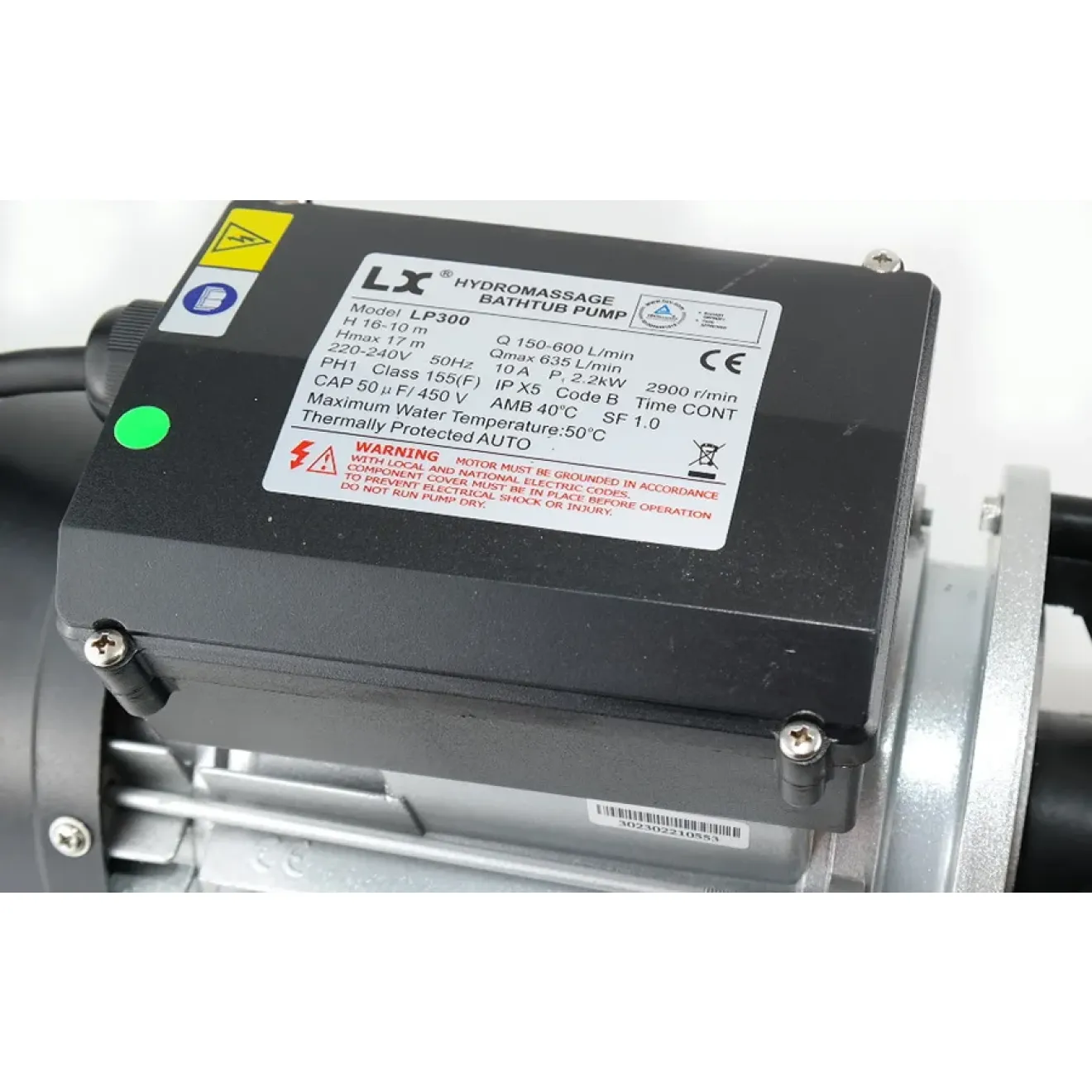 Wellis Pumpe ACM0394 II (LX LP300 II) 2.2 KW (3PS) 2-stufig