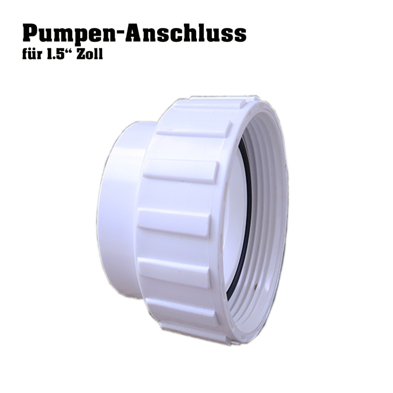 Whirlpool Pumpenanschluss 2 Zoll 60mm