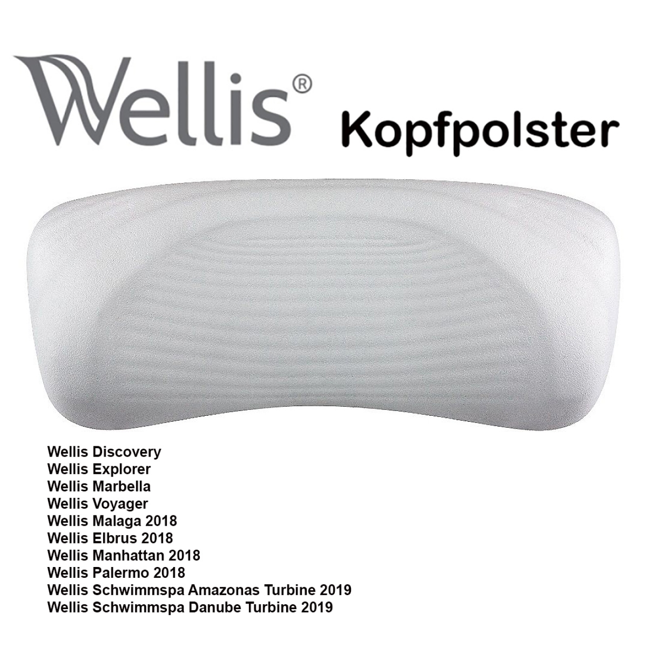 Wellis Kopfstütze ➪ Nackenpolster