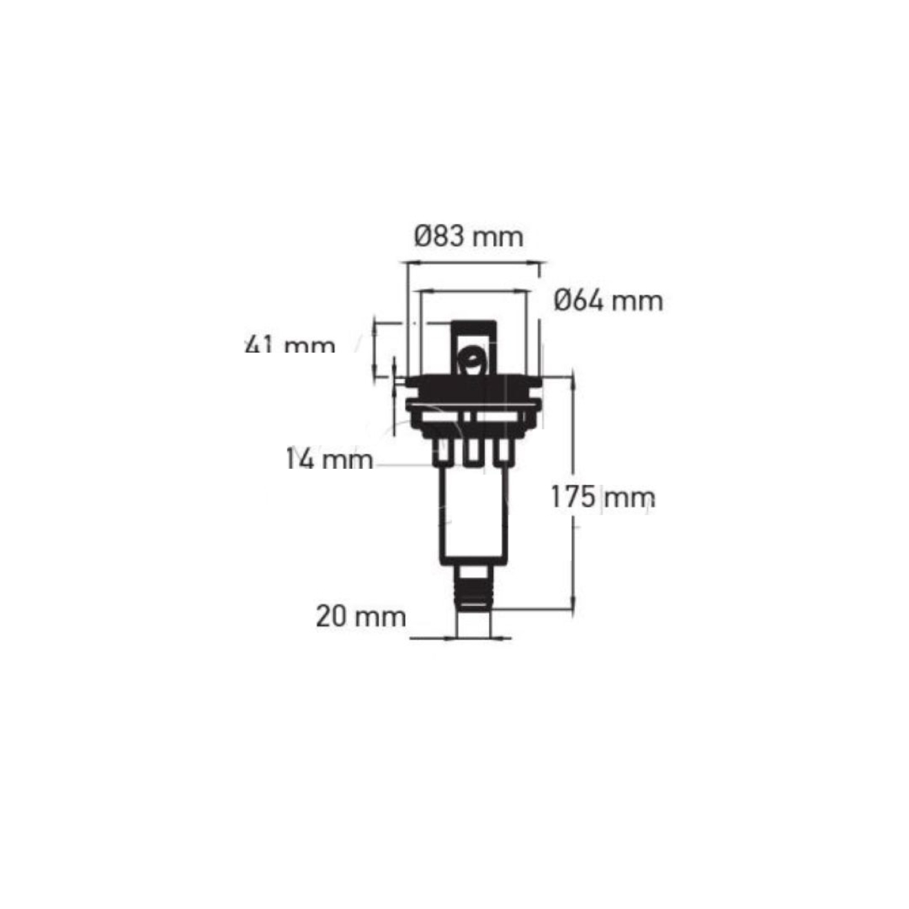 AKU0044 Wellis Water Pop-Up fountain Everest - Kilimanjaro - Olympus