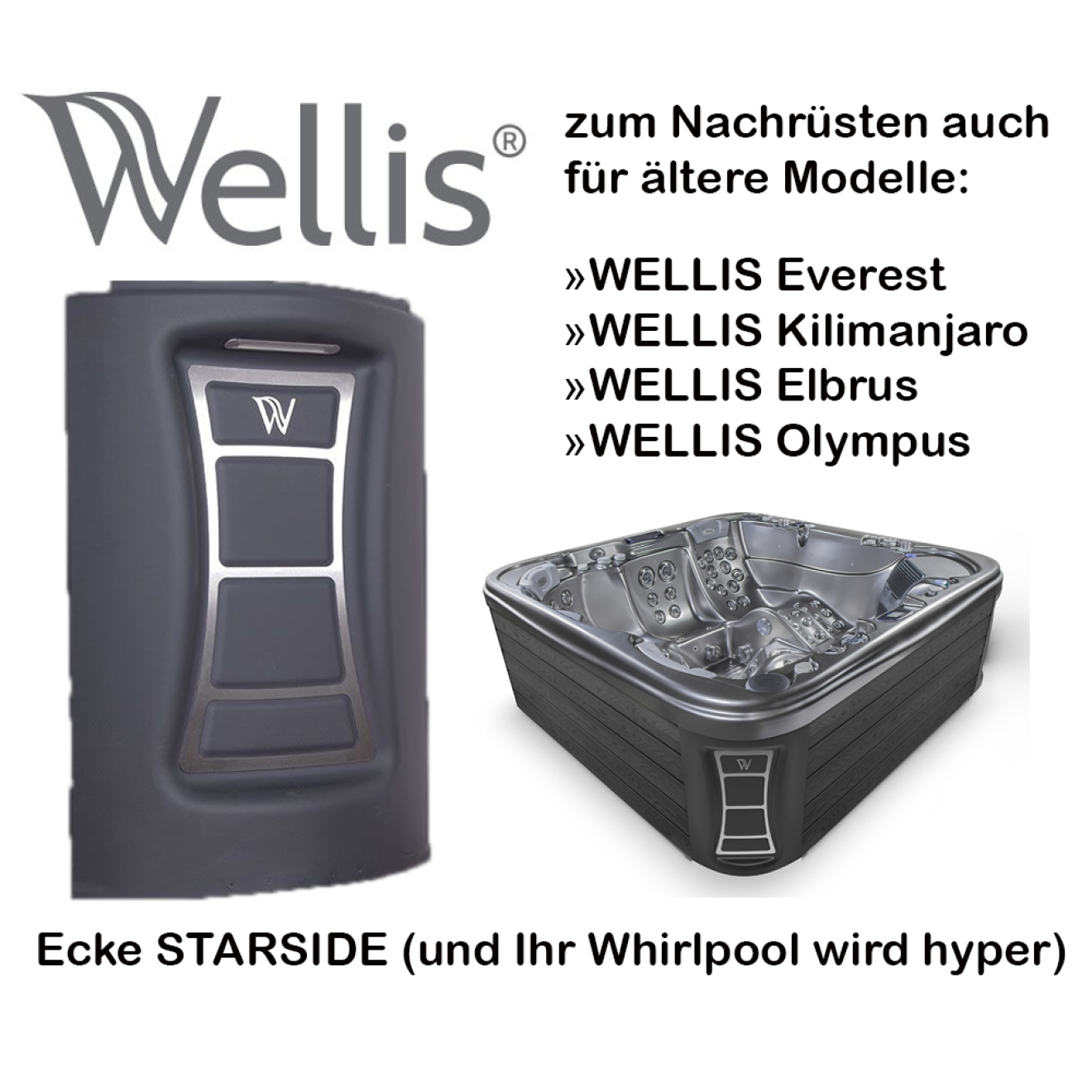Wellis Aussenverkleidung CORNER STARSIDE