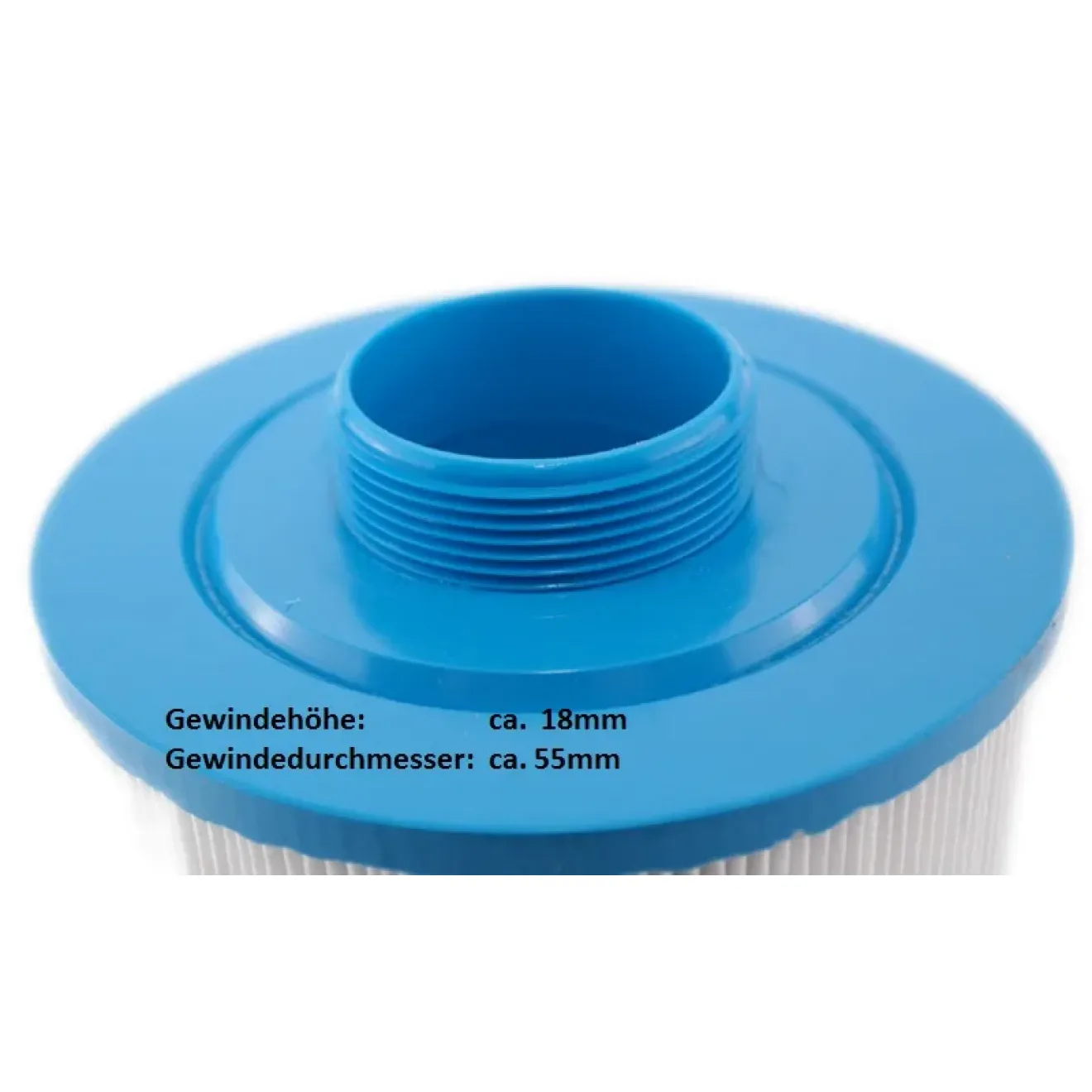 Lamellenfilter Jazzi Whirlpool (Feingewinde)