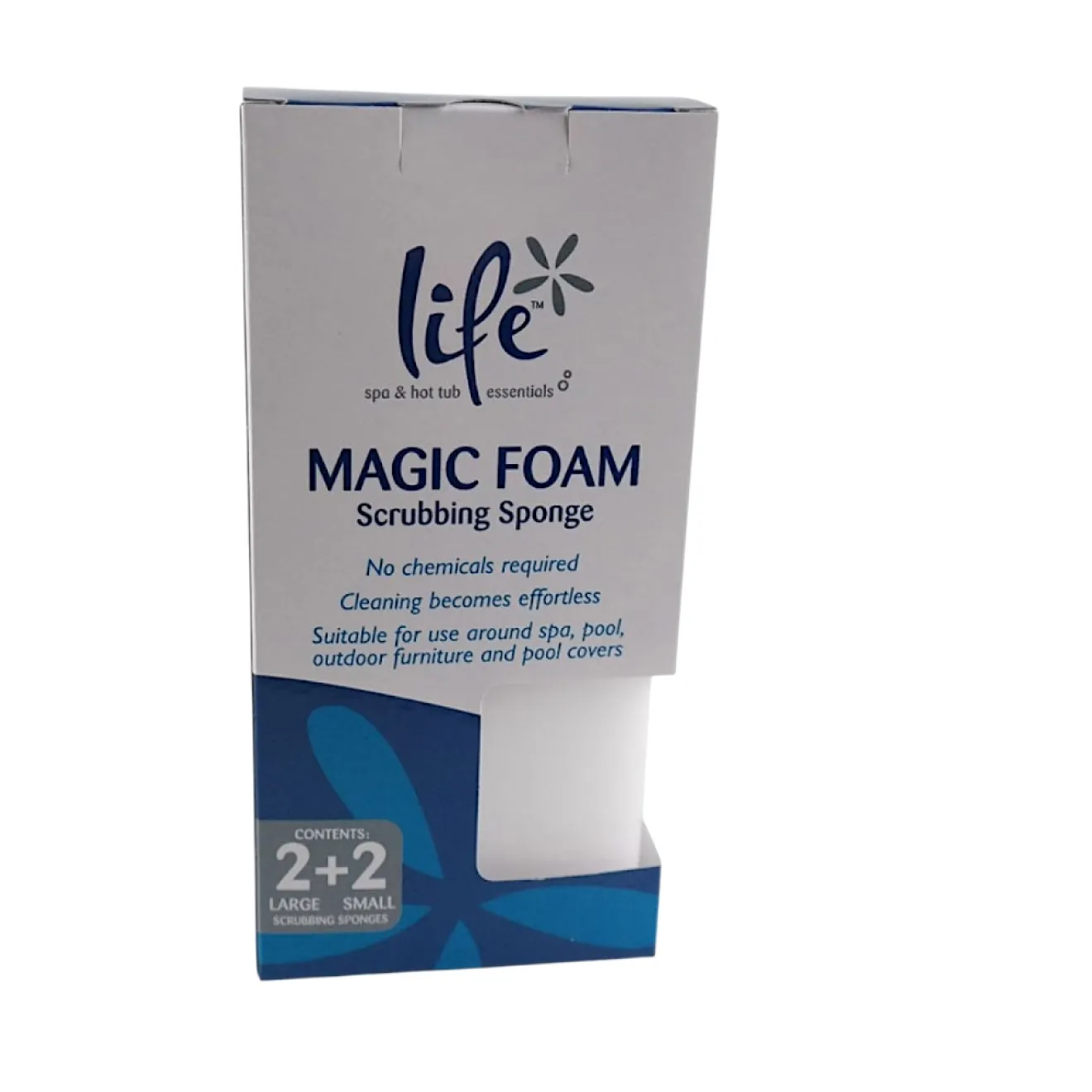 Life Magic Foam: Schwamm für Reinigung Whirlpool Wannenreiniger