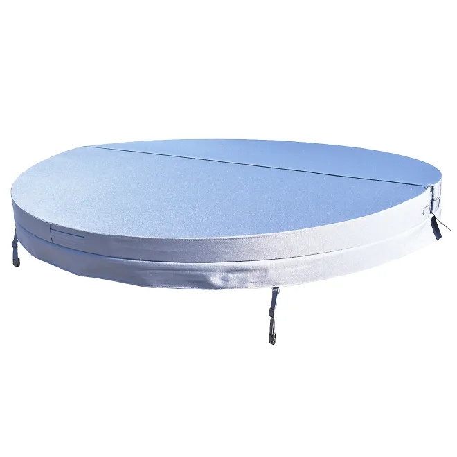 Weather Shield Thermocover braun round spa ø200cm- Durchmesser: 200cm Spacover