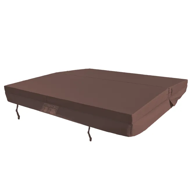 Weather Shield Thermocover braun 200cm X 200cm - Radius: 0cm Spacover Mehr Auswahl. Mehr Vielfalt.
