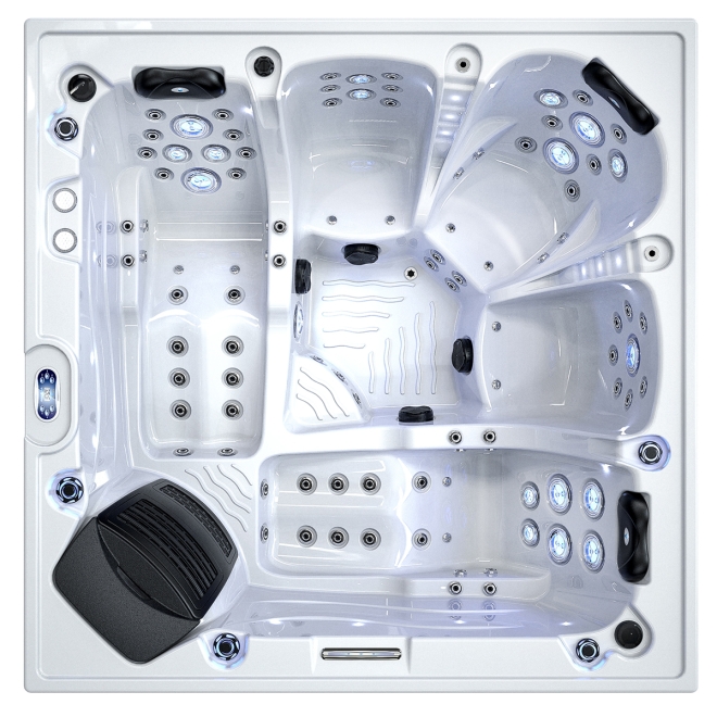Whirlpool 2 Liegen 3 Sitze - 220x220x88cm Balboa
