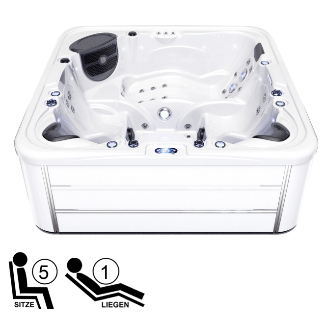 WHIRLPOOL ZR802 - Garten Whirlpool - Outdoor Whirlpool Testsieger