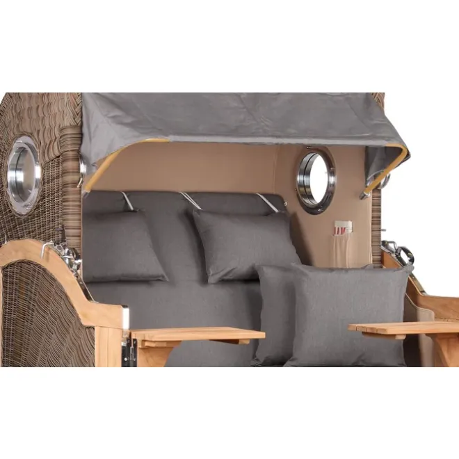 Strandkorb Teak 2.5 XXL - Premiumqualität