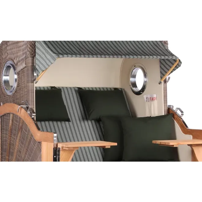 Strandkorb Teak 2.5 XXL - Premiumqualität