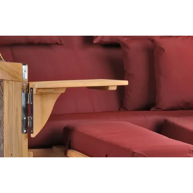 Strandkorb Teak 2.5 XXL - Premiumqualität