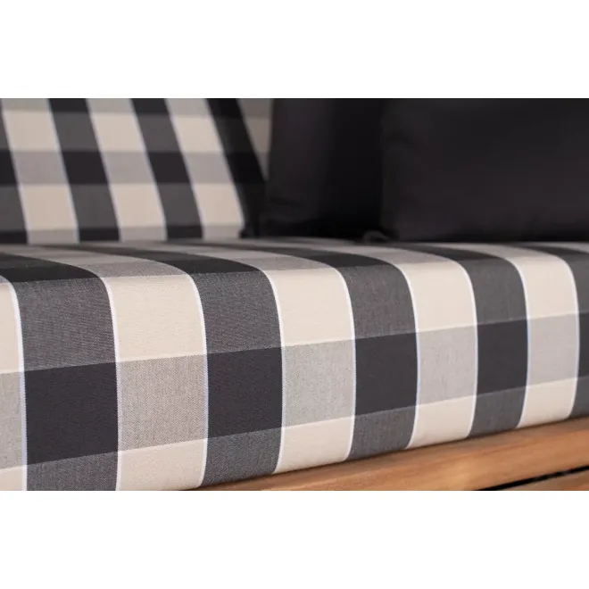Strandkorb Sylt Teak 2.5 XXL - Premiumqualität