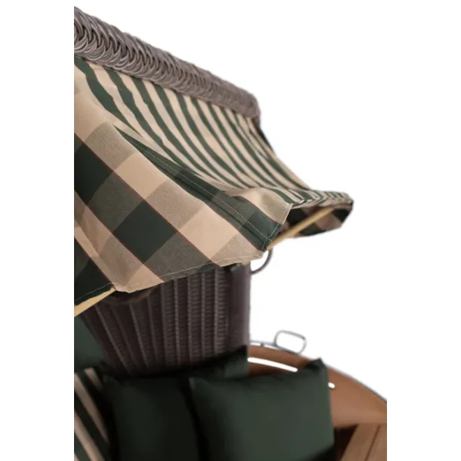 Strandkorb Sylt Teak 2.5 XXL - Premiumqualität