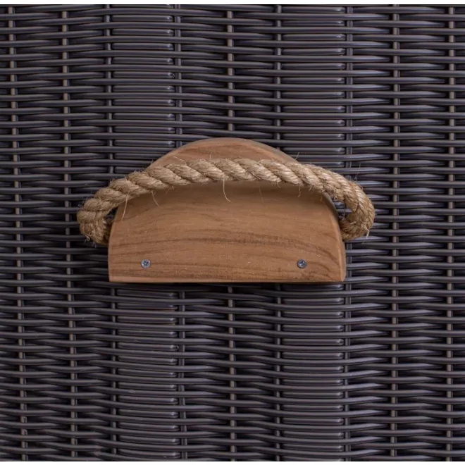 Strandkorb Sylt Teak 2.5 XXL - Premiumqualität