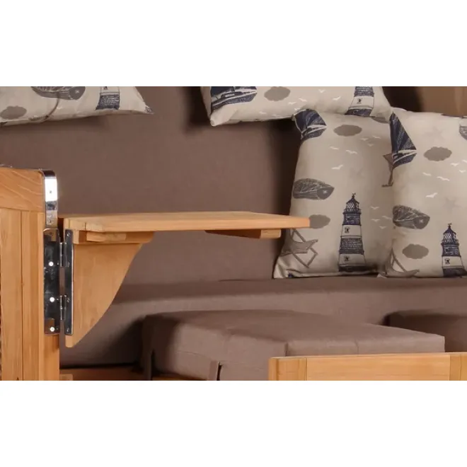 Teak Strandkorb Dangast Business 2.5 - Sitzer Geflecht Grey