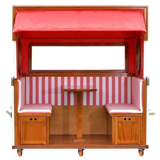 Strandkorb TeaSTRANDKOERB6 Personen Lounge Strandkorb - perfekt für Gastro - Messe und PrivatE/MR_DEKO/BALTIKUM/fehlt.pngk 3er XXL - Premiumqualität