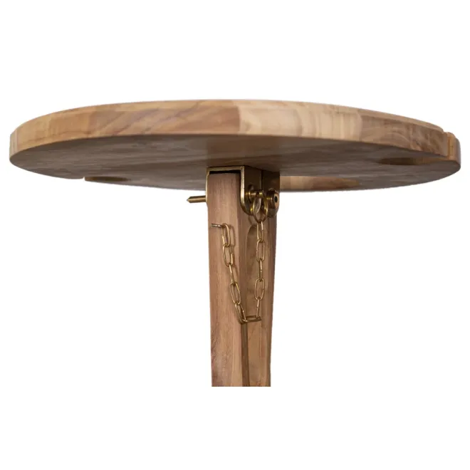 Teak Getränkehalter